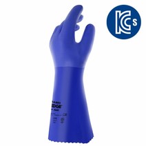 [안셀] EDGE 14-663 (36cm) [kcs인증 PVC재질 내화학장갑]