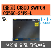 CISCO SWITCH C3560-24PS 스위치허브 장비