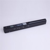 iScan 휴대용 펜 스캐너 미니 핸드 HD 고속 A4 사진, 블랙