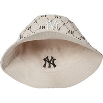 MLB 남녀공용 NY 양면 버킷햇 3AHTM102N