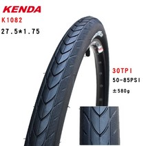 MTB 자전거 타이어 Kenda k1082 스틸 30tpi 27 5inch 1 5 1 75 산악 도로 저저항 pneu bicicleta, 27.5x1.75 30tpi, 1개
