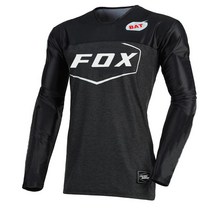 내리막 저지 긴 소매 Enduro Motocross Bat Fox Jersey MTB 산악 자전거 DH 의류 Mtb, [10] 6XL, [05] 5