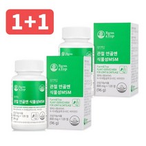 식물성 MSM 글루코사민 영양제, 120정 x 2개입 (4개월 분)