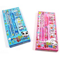 남아 문구세트 어린이집 단체선물 10p 준비물 웰컴키트 입학 랜덤박스 공부자극 학원