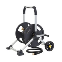 Gorilla 61m(200피트) 알루미늄 제로 러스트 업라이트 호스 릴, Hose Reel, 200FT