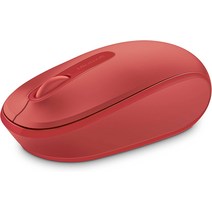 마이크로소프트 무선 모바일 마우스 1850 - 편안한 오른손/왼손 사용 나노 트랜시버가 있는 PC/노트북/데스크탑용 Mac/Windows 8/10/11 컴퓨터에서 작동, 기본