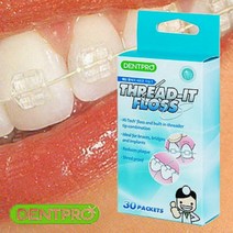 교정용치실 교정치실 칫실 30개 치간세정기 치아건강 치간칫솔