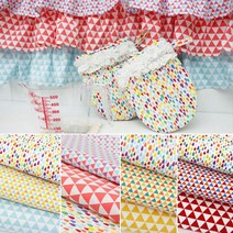 자투리 면20수 평직 원단 북유럽풍 코튼데이 택1, 북유럽풍 코튼데이29499 레드