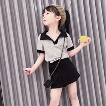 아동 반팔 티셔츠 아동 반바지 세트 상하의 세트 여아 여름 세트
