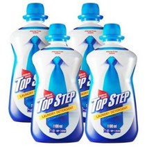 탑스텝 고성능 세탁세제 (덴마크7종효소) 1100ml 4개