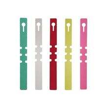 꽃집 카페 공원 명패 정원 반지 식물 꼬리표 212cm 방수 재사용할 수 있는 PVC, 100개, 21x2cm, 혼입