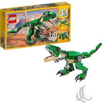 Lego 31058 크리에이터 마이티 공룡 장난감 3 in 1 모델 트리케라톱스 및 익룡공룡 피규어 모듈식 빌딩 시스템