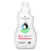 ATTITUDE Little Ones 빨래 세제 무향 1L (33.8 fl oz)