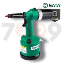 사타 에어 너트리벳 유압 하이드로 락볼트 팝너트 02755 양손 리베트건