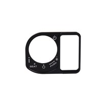 전기 팩 부품 DIY 호환 변환 오토바이 PCX 150 내구성 스위치 전기 도어 버튼 잠금 커버 가드 수호자 혼다, 01 Black, 한개옵션1