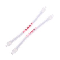 QDY 2 Pcs 긴 테니스 라켓 진동 댐퍼 충격 흡수 장치 소음기, 실리카 젤, 화이트