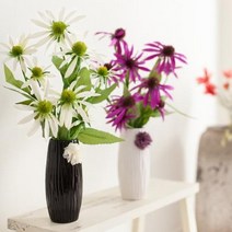 에키나세아코움화병set 48cmR 조화 화분 장식 FMFUFT.플라워트리, 화이트A, 상세설명 참조