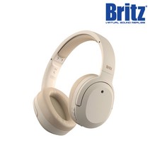 브리츠 BT4000 ANC 아이보리 유무선 블루투스 헤드폰 노이즈캔슬링 C타입