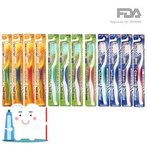 클린큐 금칫솔 자일리톨칫솔 항균모칫솔 4개 색상랜덤, 자일리톨칫솔-4개(색상랜덤)