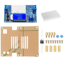 DC 0-32V 12A의 정전압 현재 LCD 디지털 전압 전류 표시 조정 벅 스텝 다운 전원 공급 장치 모듈 보드, 사진 색상, 하나