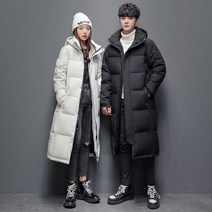 아노락 패딩 점퍼 롱 겨울 자켓 후드 남자 잠바 경량 빅사이즈 남녀공용 커플
