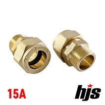 RJ 동 숫나사 밸브 소켓 15A / RJ동링직 알제이 링조인트 SU 동파이프 몰코 SR