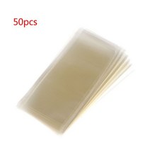 50 PC / 세트 낚시 PVA 가방 5x10cm 물 용해 가용성 잉어 보일리 미끼 다루기 두꺼운 피더 해산