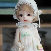 슈가 요정 수 bjd 구체관절 인형 풀세트 1/6 스케일 신제품 전문 메이크업 소녀 생일 선물, Tan skin Nude doll