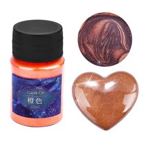 에폭시 수지 경화제 본드 퍼티 아크릴 수지 안료 필러 10ml 진주 빛 분말 착색 염료 DIY UV 에폭시 보석, 11 A11