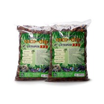 챔프 소라게 바닥재 코코칩 2개 묶음, 3L