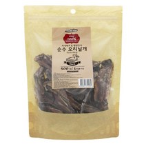 순수 반려동물 수제간식 400g, 오리날개, 1개