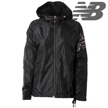 뉴발란스 W 롱 레터 바람막이 NBNA83W122-19 블랙