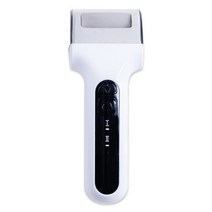 크리썸 전동 USB 무선 발각질제거기, 화이트