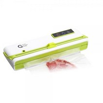 큐백 진공포장기 QV-100 최대흡입 연속진공포장 커터기장착
