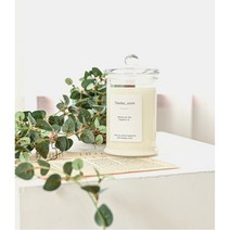 그날의향기 천연 소이캔들 방향제 인테리어소품, 대, 잉글리쉬페어&프리지아