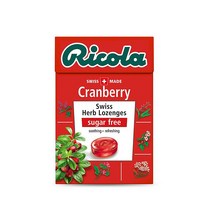 리콜라 무설탕 캔디 크랜베리, 40g, 8개