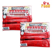 [요기푸드] 슈페리어 프랑크소시지 454g, 2개