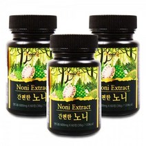 노니분말60정x3통, 60, 정