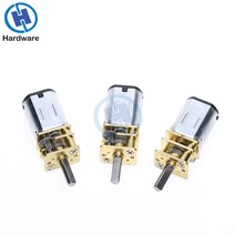 1pc dc 3v 6v 12v 15rpm-1000rpm 기어드 모터 박스 로봇 3mm 샤프트 용 강력한 고 토크 미니 전기 모터 교체, 100rpm