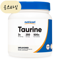 뉴트리코스트 타우린 아미노산 파우더 500 g, 500g, 1개