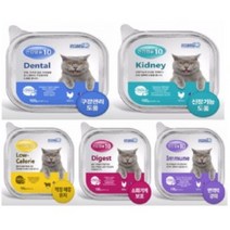 포르자10 건강캡슐10 고양이 기능성 주식캔 간식캔 100g 5종 습식사료/주식캔/주식파우치, 신장(Kidney), 16개