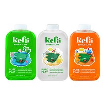 케피 목욕놀이 장난감 액체괴물 슬라임 3종 택2, 선택:오렌지(Orange)|선택:클리어(White)