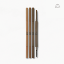 [본사:정품] 3CE 슈퍼 슬림 아이브로우 펜슬 [BEST 컬러] 아이브로우펜슬, 03.GRAY BROWN