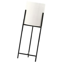 THE VEDO SHOP 벽 장식 컨테이너-다육 꽃 사무실 및 홈 디스플레이 장식을위한 세라믹 철 아트 꽃병-S/M/L, 블랙 L