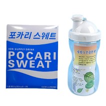 포카리스웨트 분말 ( 65.6 x 5팩 ) + 쉐이크 물통 500ml, 1개, 328g