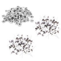 200pcs 면 심지 등유 램프에 대 한 미리 왁스 칠한 와이어 심지 빈 알루미늄 양초, 혼합, 다색