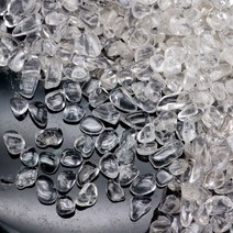 백수정 정화용 천연 보석자갈 수정자갈 HSRO-101, 단품