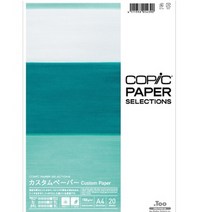 Too COPIC Paper Selections 코픽 마카지 6종, 1권, 코픽 PM 마카지 A4_68gsm (20매)