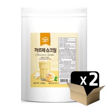 까르페 슈크림 파우더 1kgX2봉/커피상인 라떼
