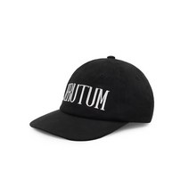 HW-BC151 : Serif Logo Ball Cap│Black